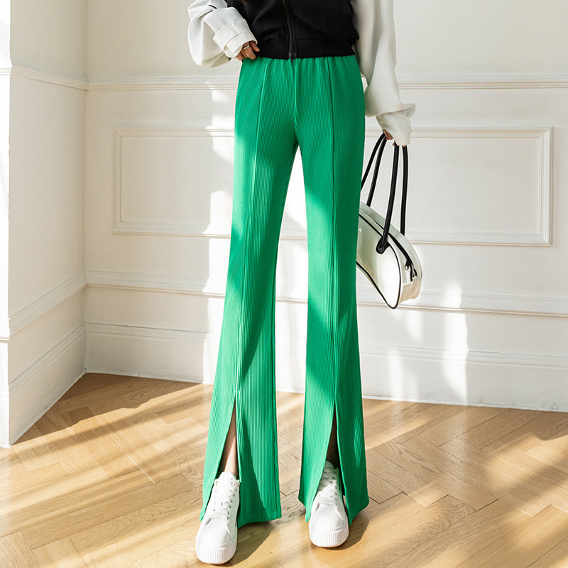 Female Loose Drag Straight Casual Pants