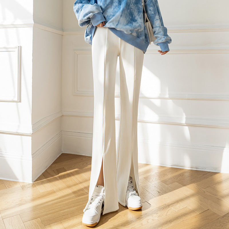 Female Loose Drag Straight Casual Pants